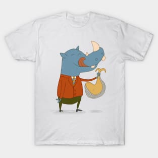 Snacktime for Rhino T-Shirt